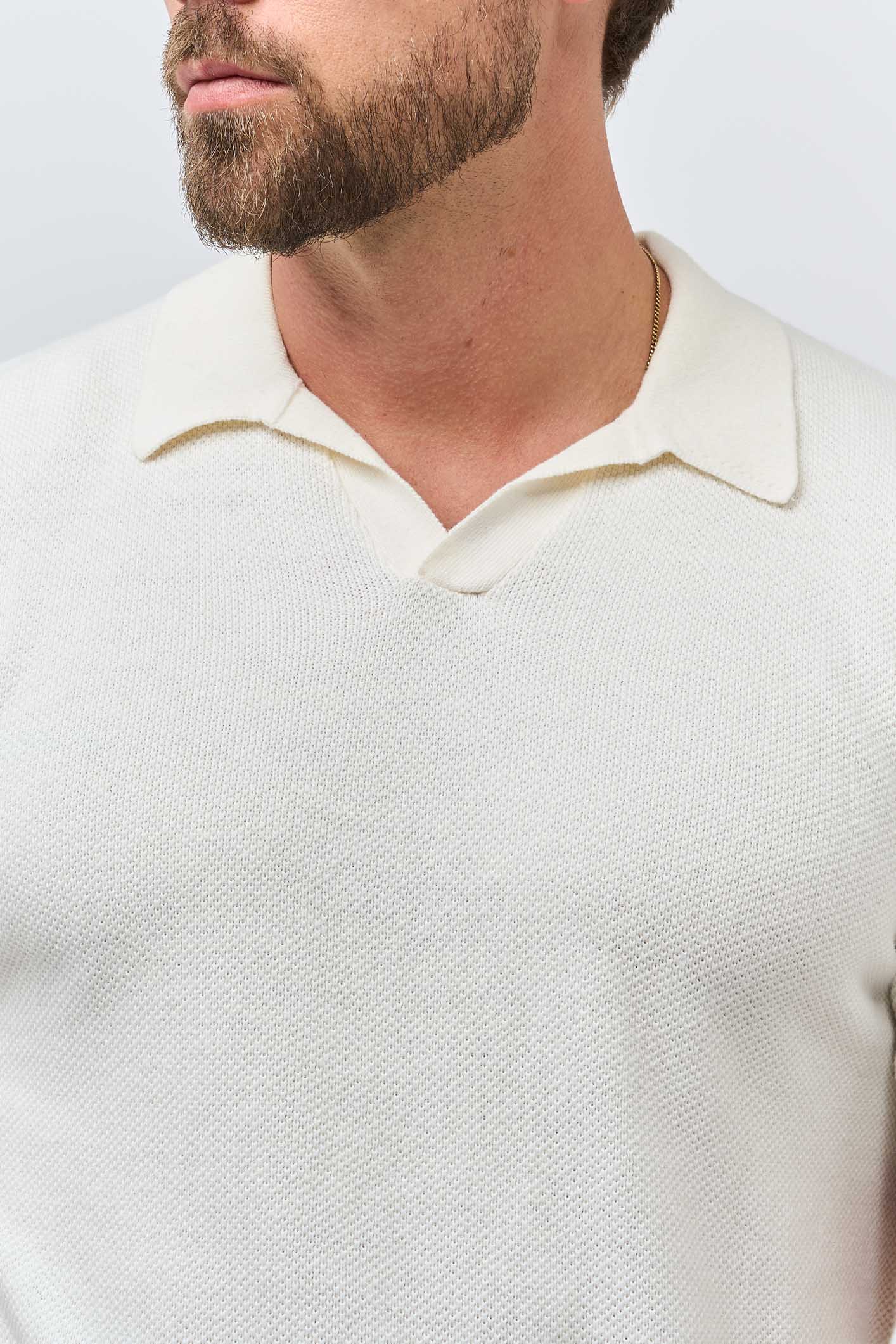 Adam - Polo en cachemire coupe slim