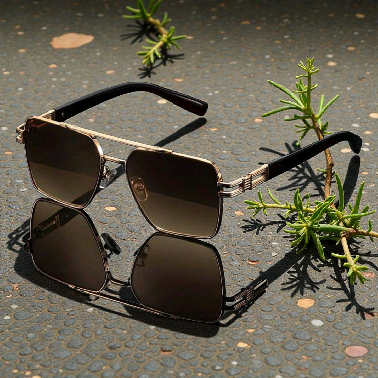 Ari - Lunette noir carré