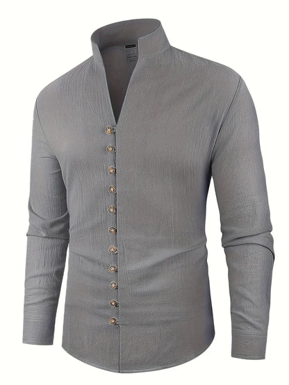 Oberta - Chemise col mandarin