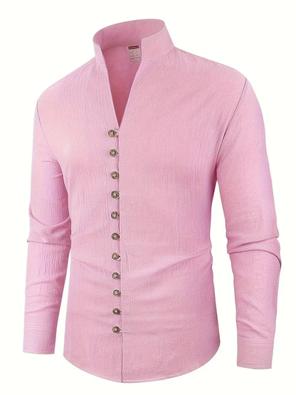 Oberta - Chemise col mandarin