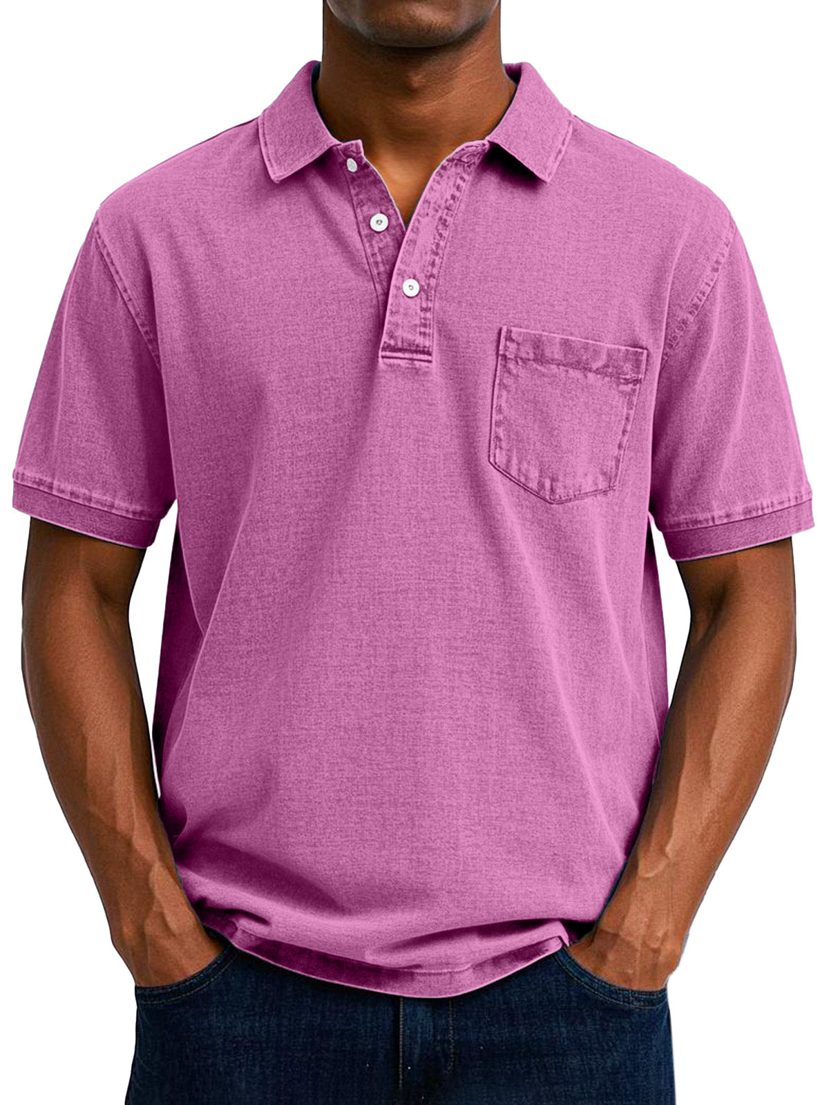 Leblanc™  - Chemise Polo Vintage Décontractée pour Homme