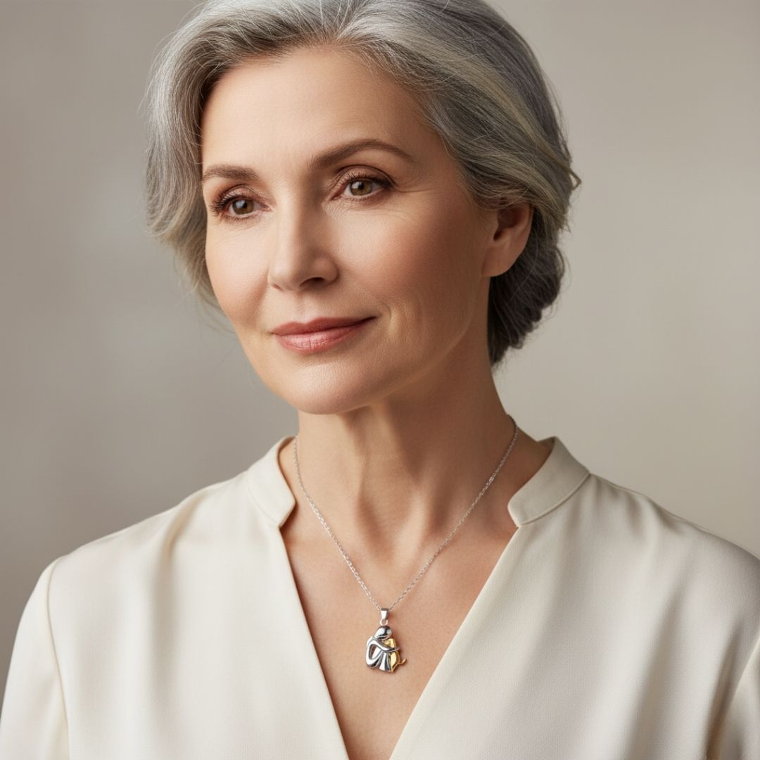 Olissia - Collier avec Pendentif en Forme de Chien