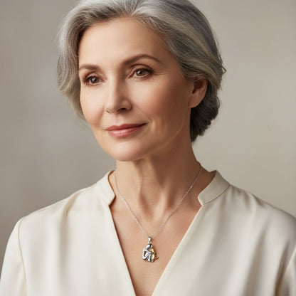 Olissia - Collier avec Pendentif en Forme de Chien