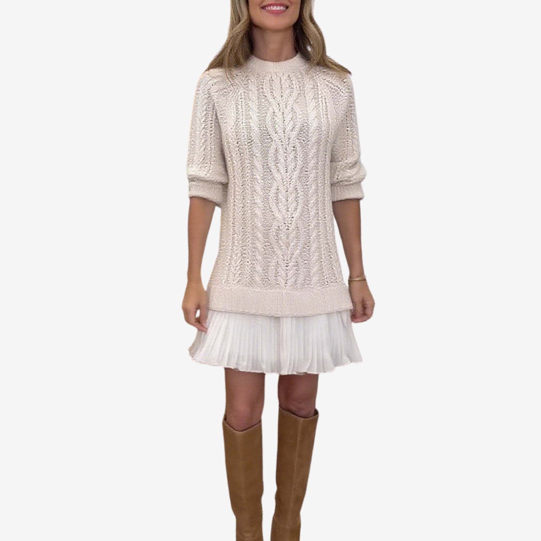 Gaëlle - Robe Pull en Maille