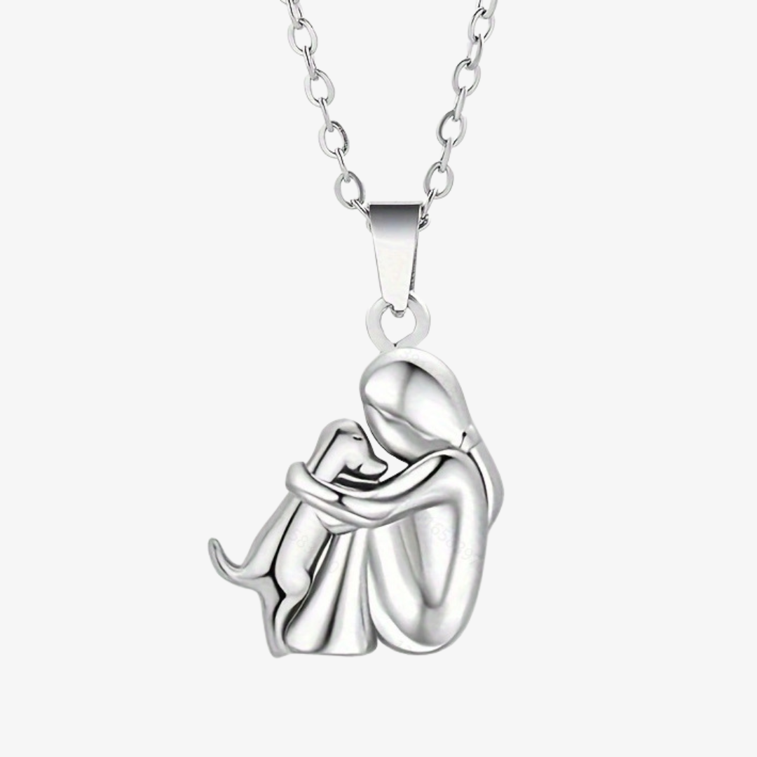 Olissia - Collier avec Pendentif en Forme de Chien