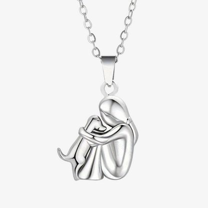 Olissia - Collier avec Pendentif en Forme de Chien