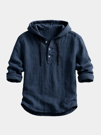 Luxielo - Chemise De Luxe Avec Capuche