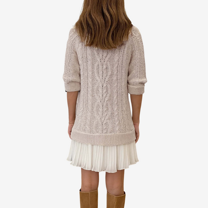 Gaëlle - Robe Pull en Maille