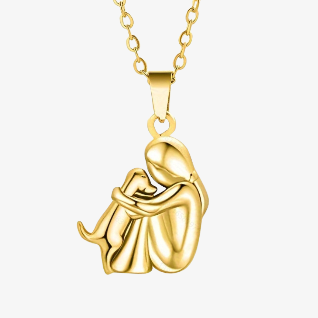 Olissia - Collier avec Pendentif en Forme de Chien