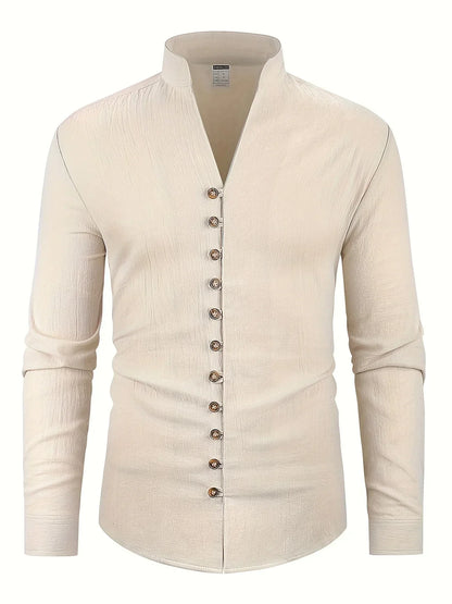 Oberta - Chemise col mandarin