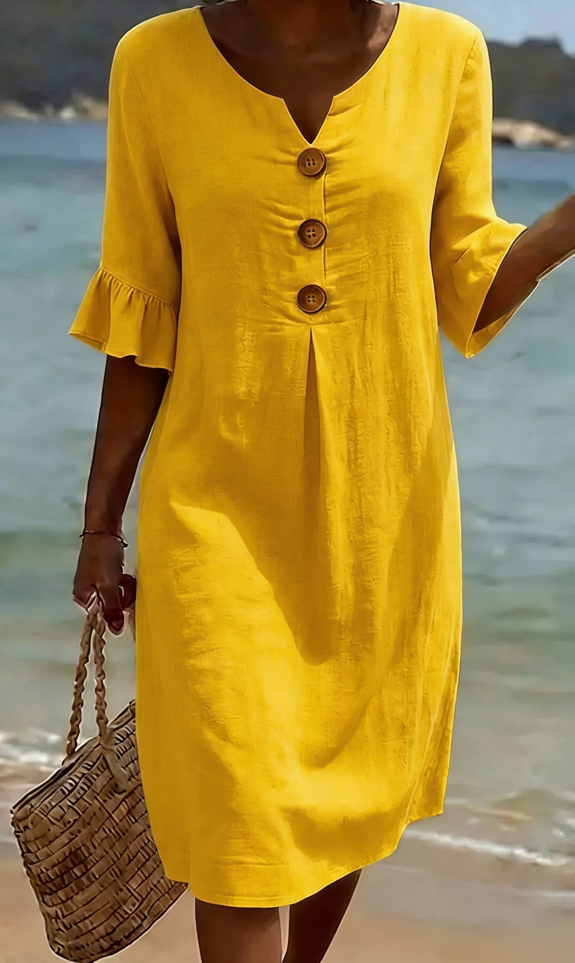 Gracia -  robe en lin charme absolu