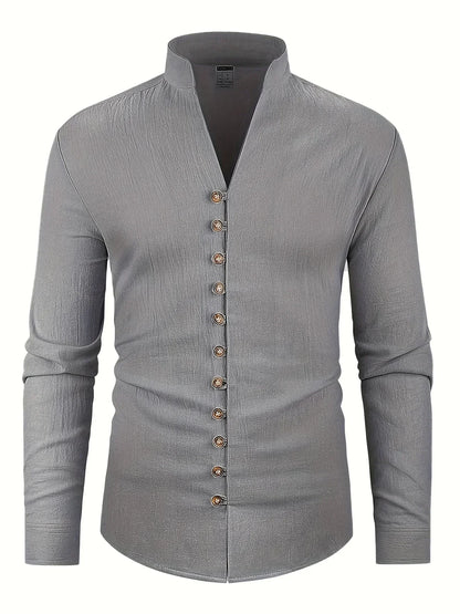 Oberta - Chemise col mandarin