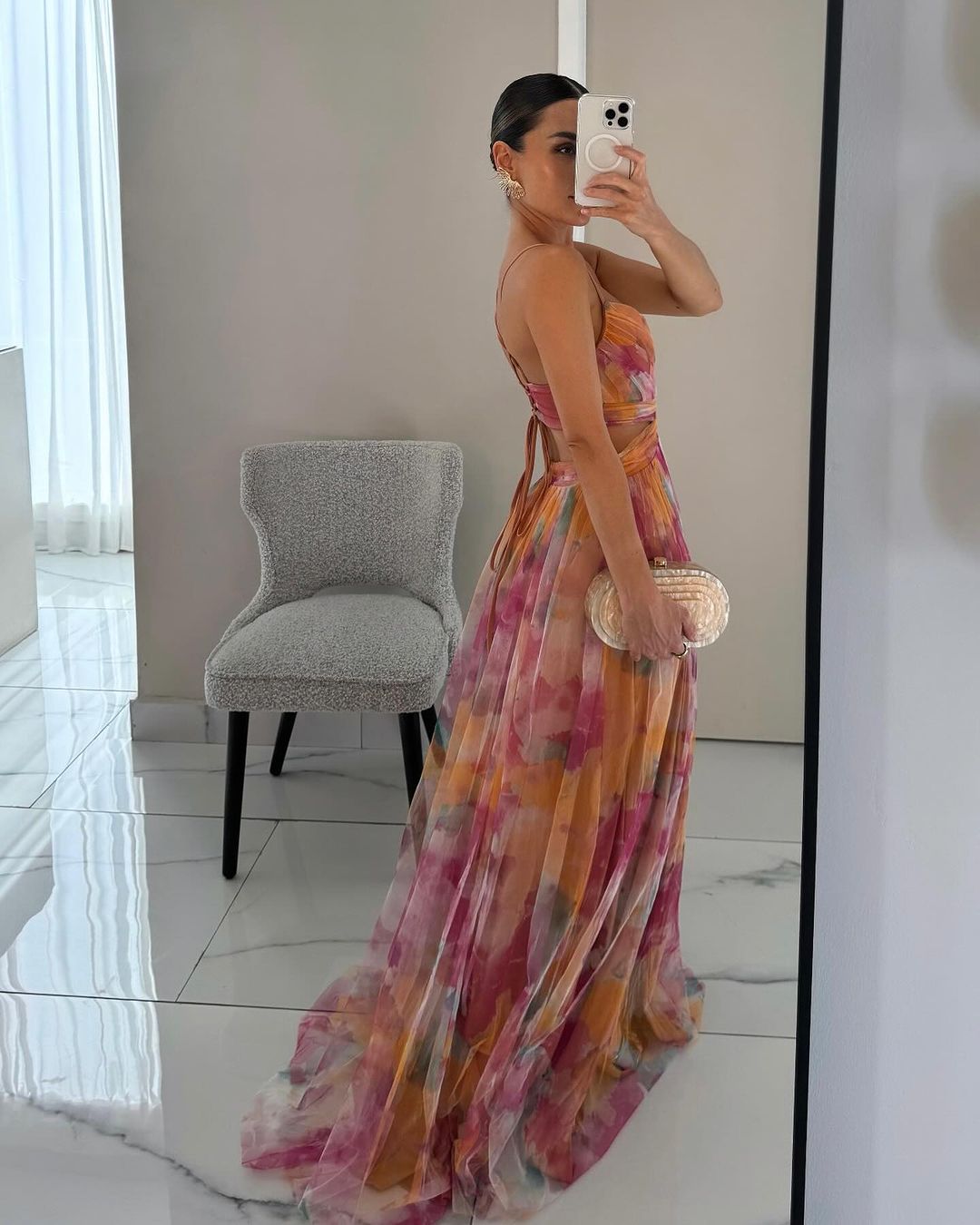 Bestie - Robe élégante florale