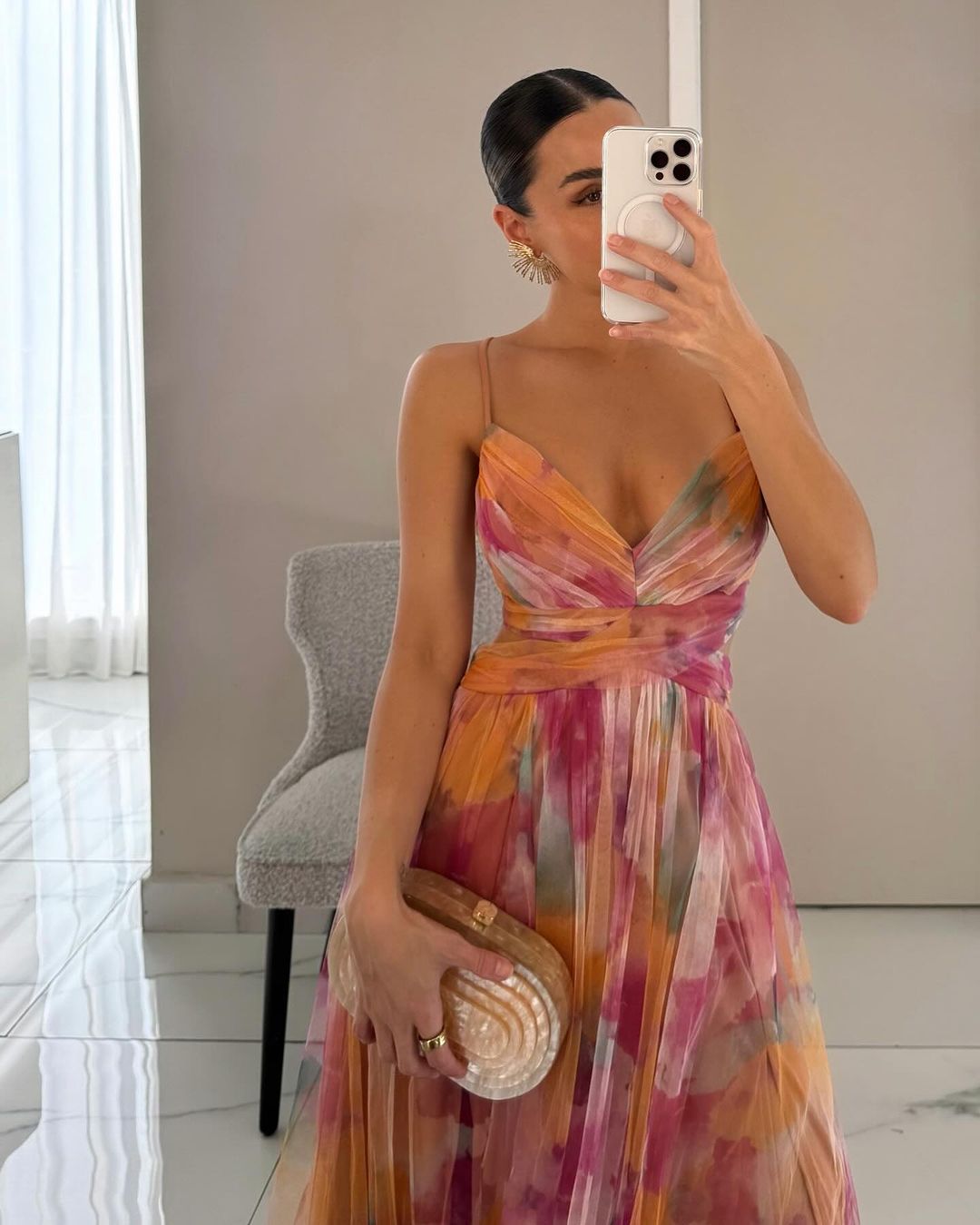Bestie - Robe élégante florale