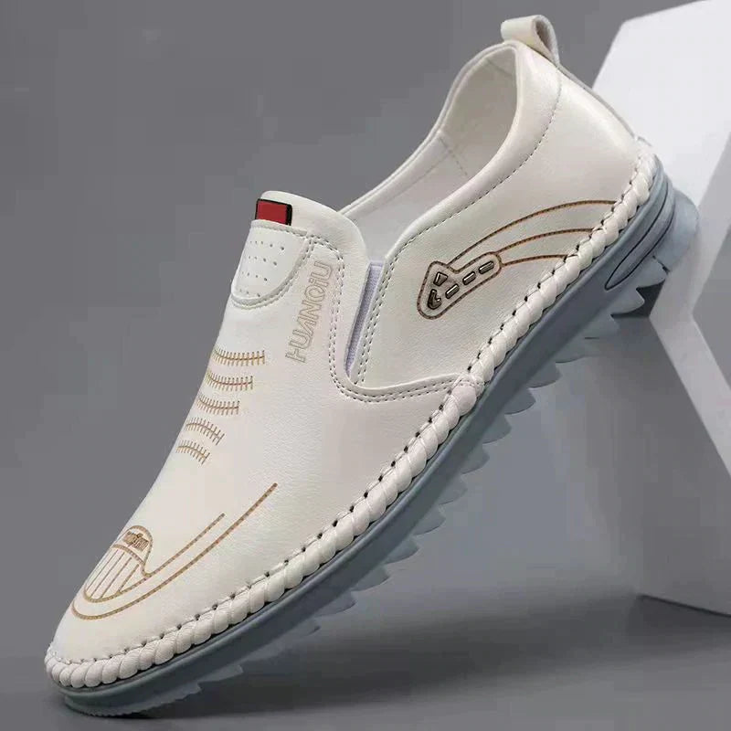 Gero - Mocassin cuir marron homme