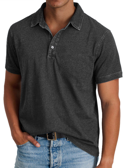 Senzo - polo façon jeans