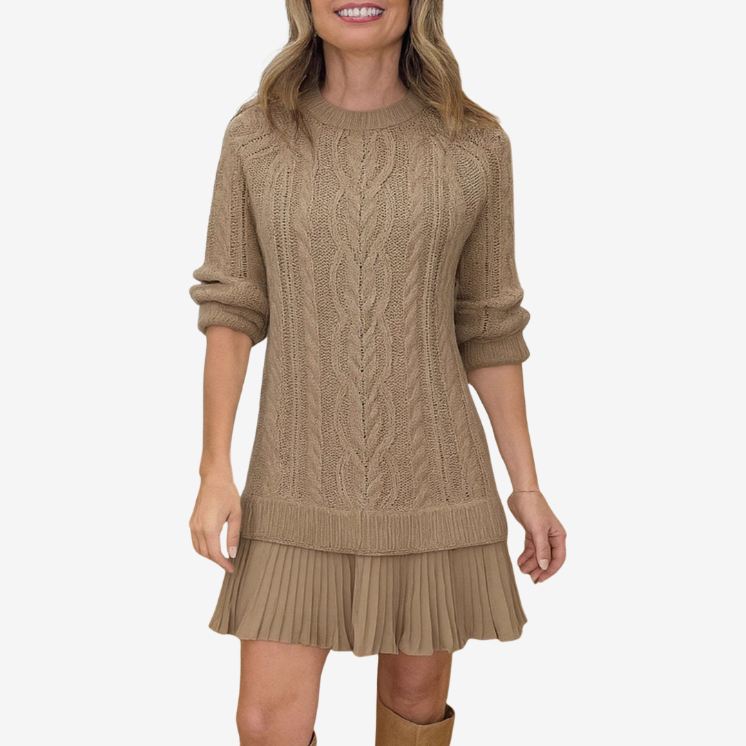 Gaëlle - Robe Pull en Maille