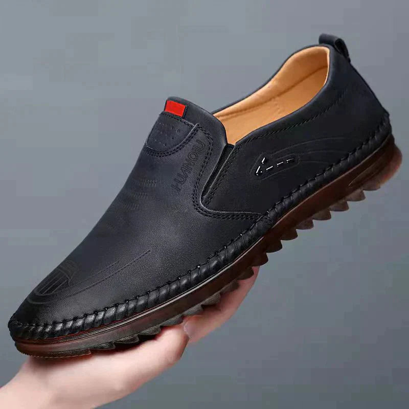 Gero - Mocassin cuir marron homme