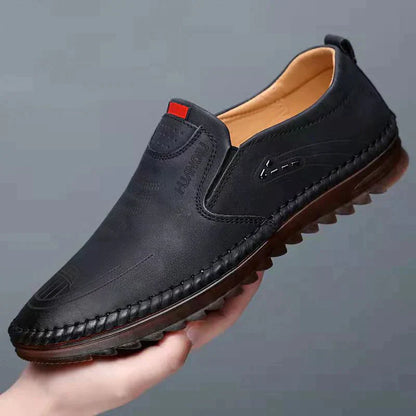 Gero - Mocassin cuir marron homme