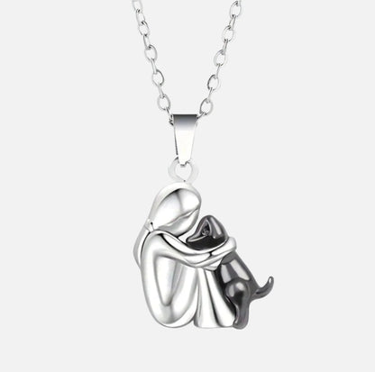 Olissia - Collier avec Pendentif en Forme de Chien