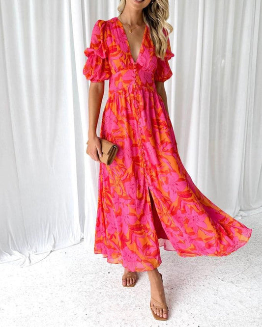 Chabine - robe tropical