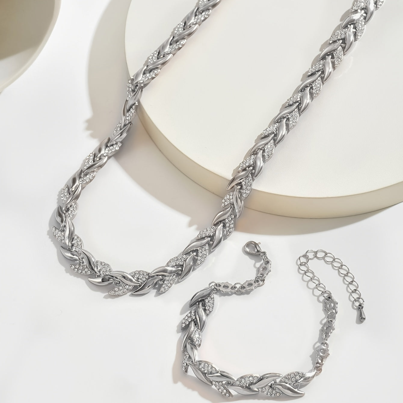 Melisande - Set Collier et Bracelet Brillant