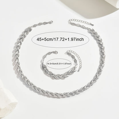 Melisande - Set Collier et Bracelet Brillant