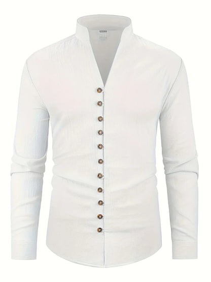 Oberta - Chemise col mandarin