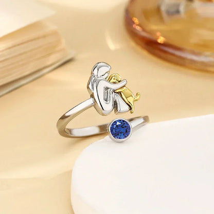 Rosanna - Bague avec Icône de Chien