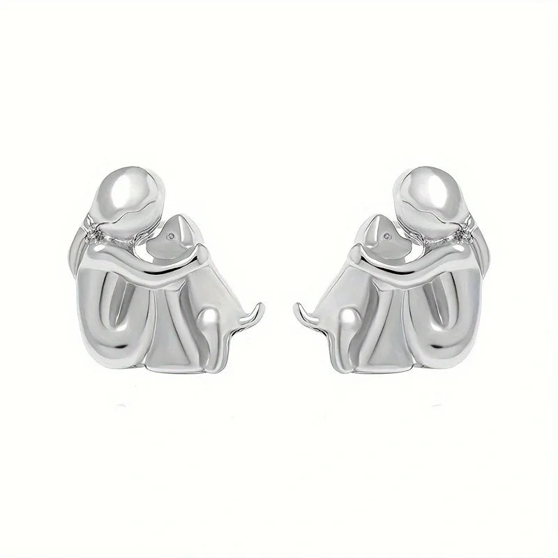 Elisa - Boucles d’Oreilles Icône Chien