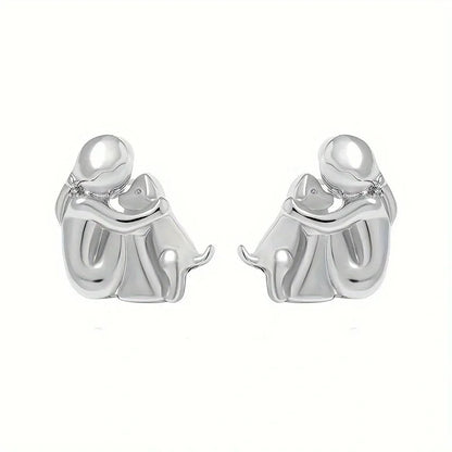 Elisa - Boucles d’Oreilles Icône Chien
