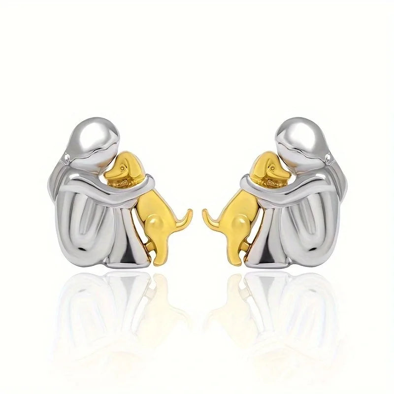 Elisa - Boucles d’Oreilles Icône Chien