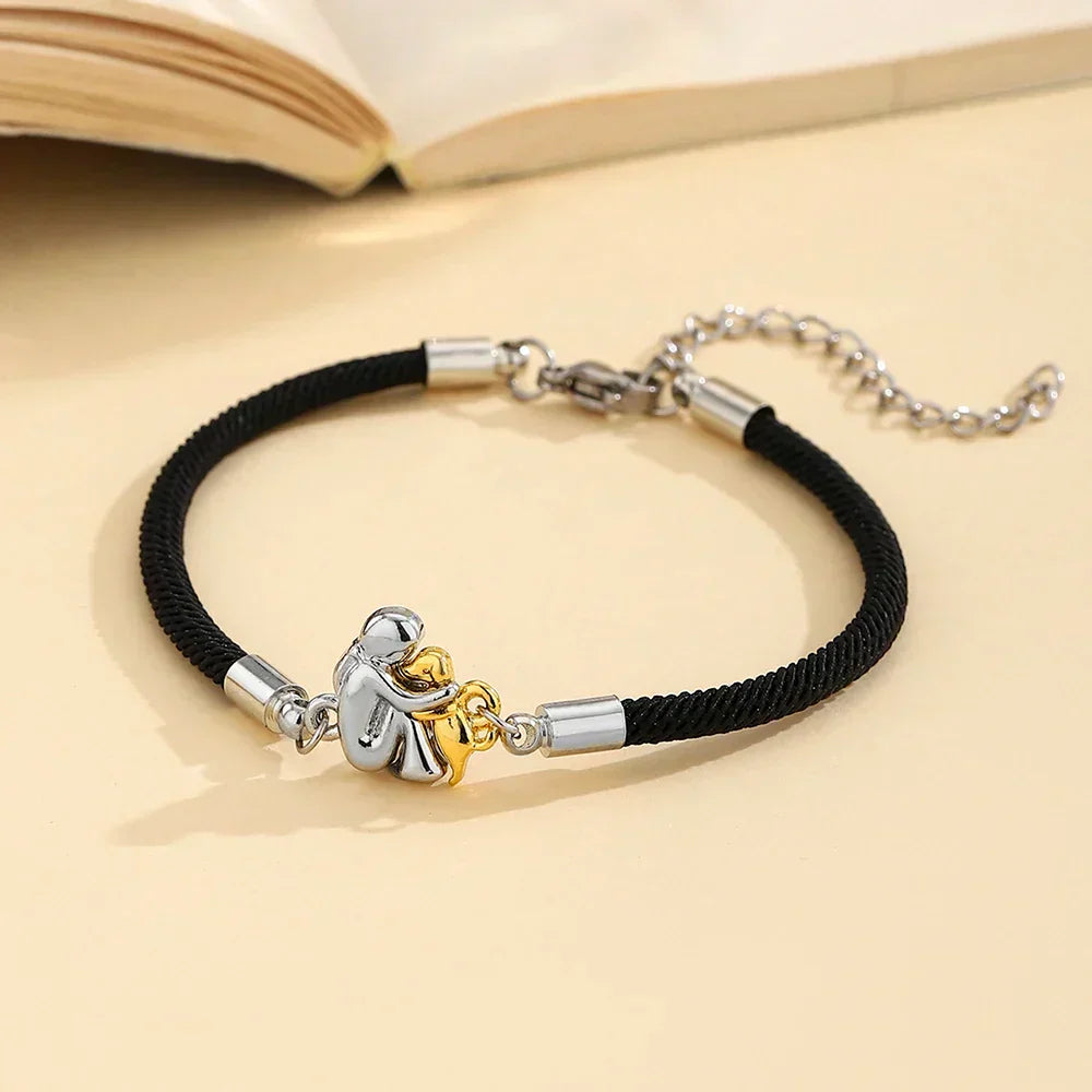 Kalie - Bracelet Cordon avec Icône de Chien
