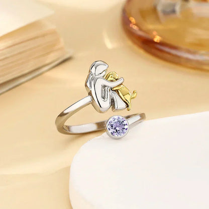 Rosanna - Bague avec Icône de Chien