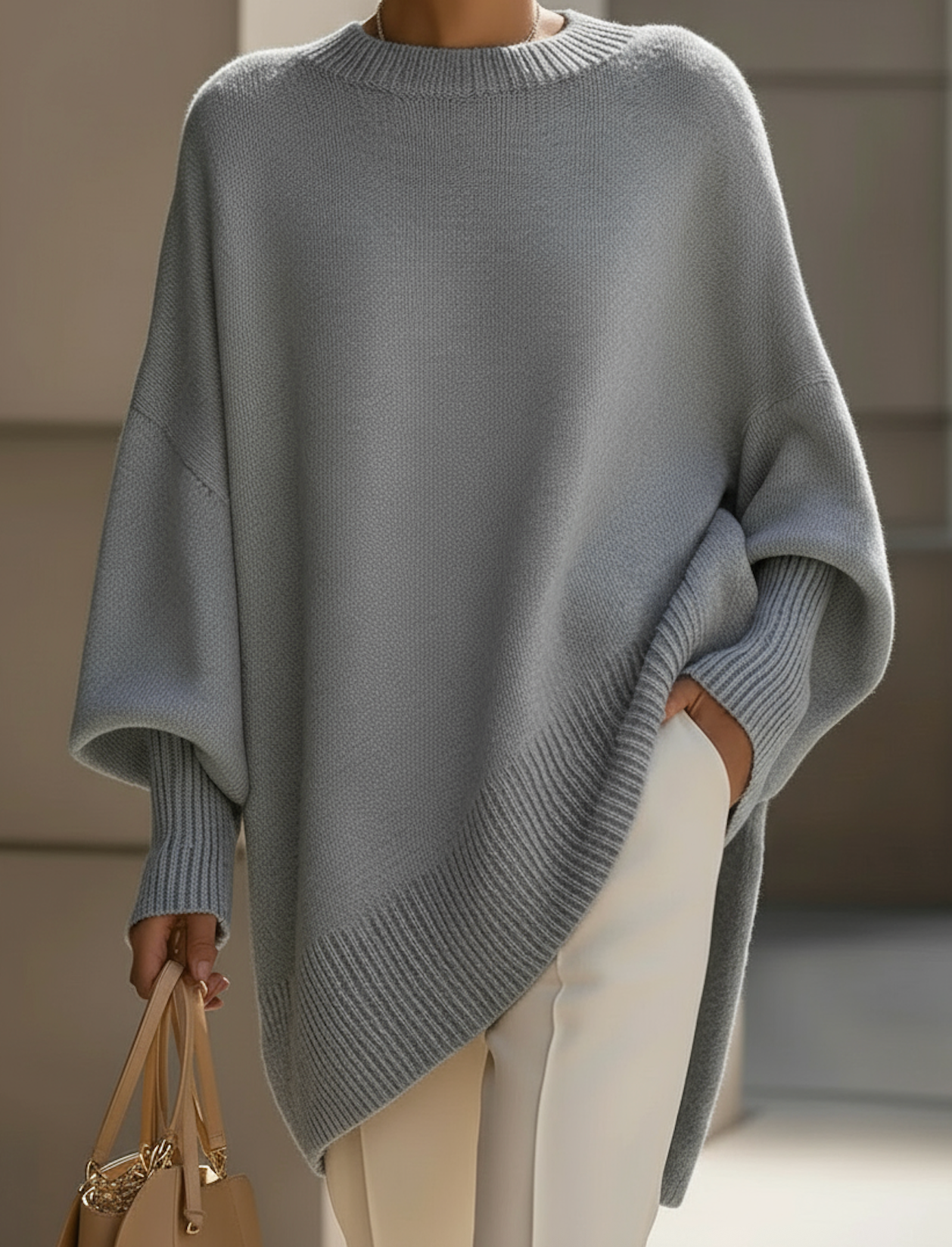 Adèle - Pull poncho