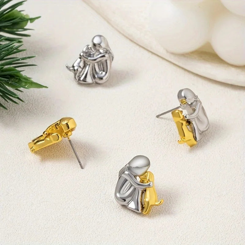 Elisa - Boucles d’Oreilles Icône Chien