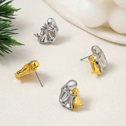 Elisa - Boucles d’Oreilles Icône Chien