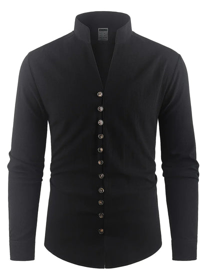 Oberta - Chemise col mandarin