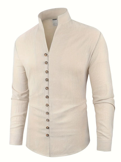 Oberta - Chemise col mandarin