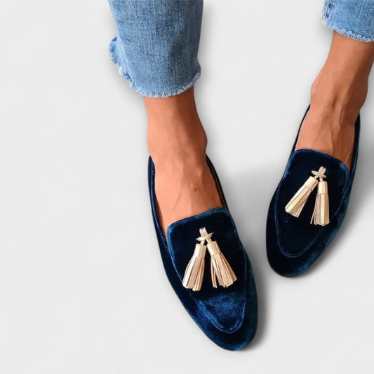 Pempelone - Mocassins Vintage avec Franges