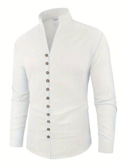 Oberta - Chemise col mandarin