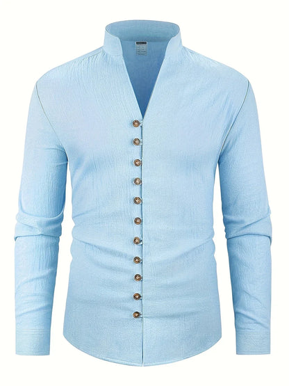 Oberta - Chemise col mandarin