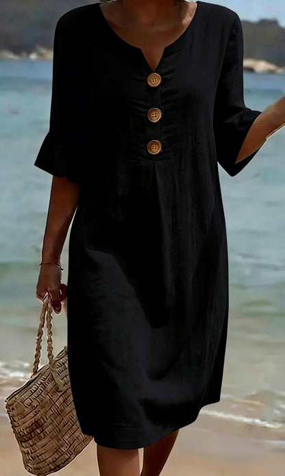 Gracia -  robe en lin charme absolu