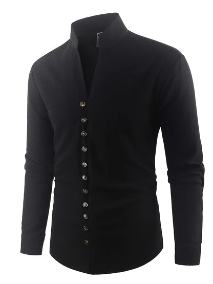Oberta - Chemise col mandarin