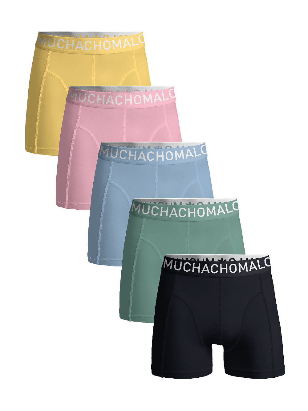 Nomad Casual - Pack 5 caleçons de couleurs