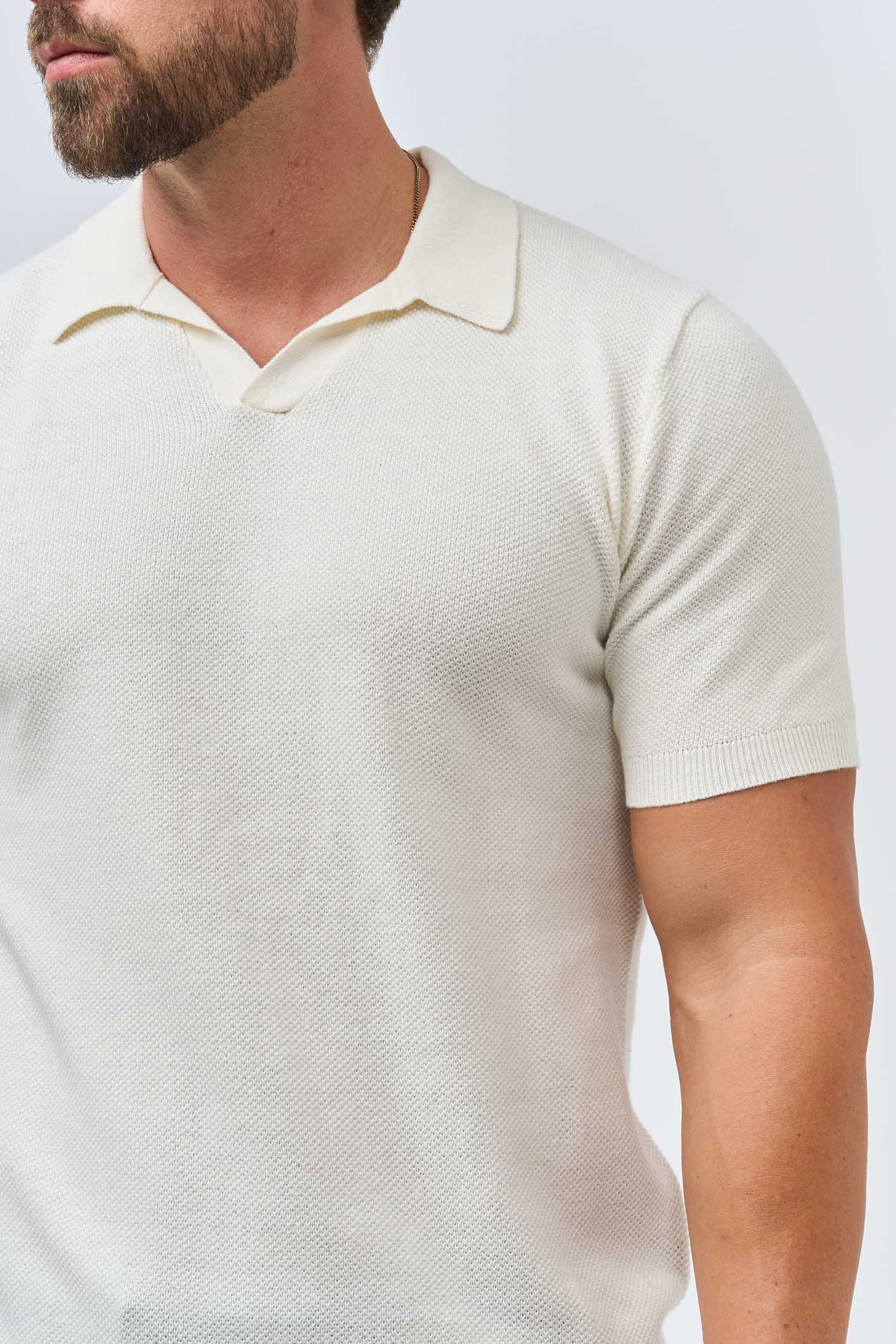 Adam - Polo en cachemire coupe slim