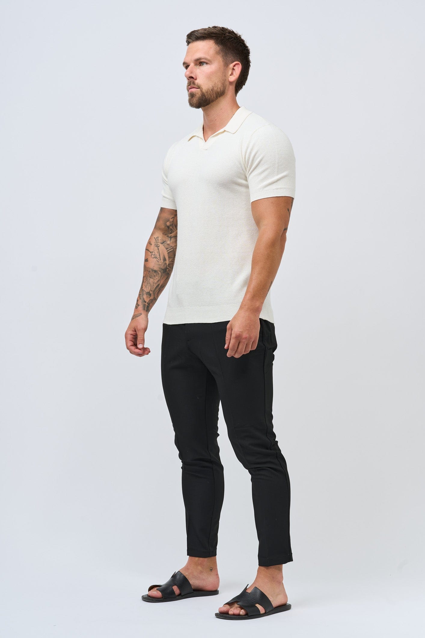 Adam - Polo en cachemire coupe slim