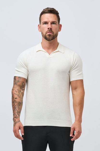 Adam - Polo en cachemire coupe slim