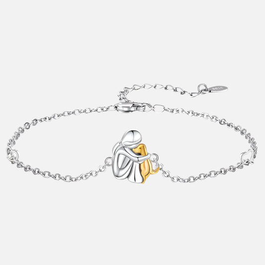 Lolanna - Bracelet avec Icône de Chien
