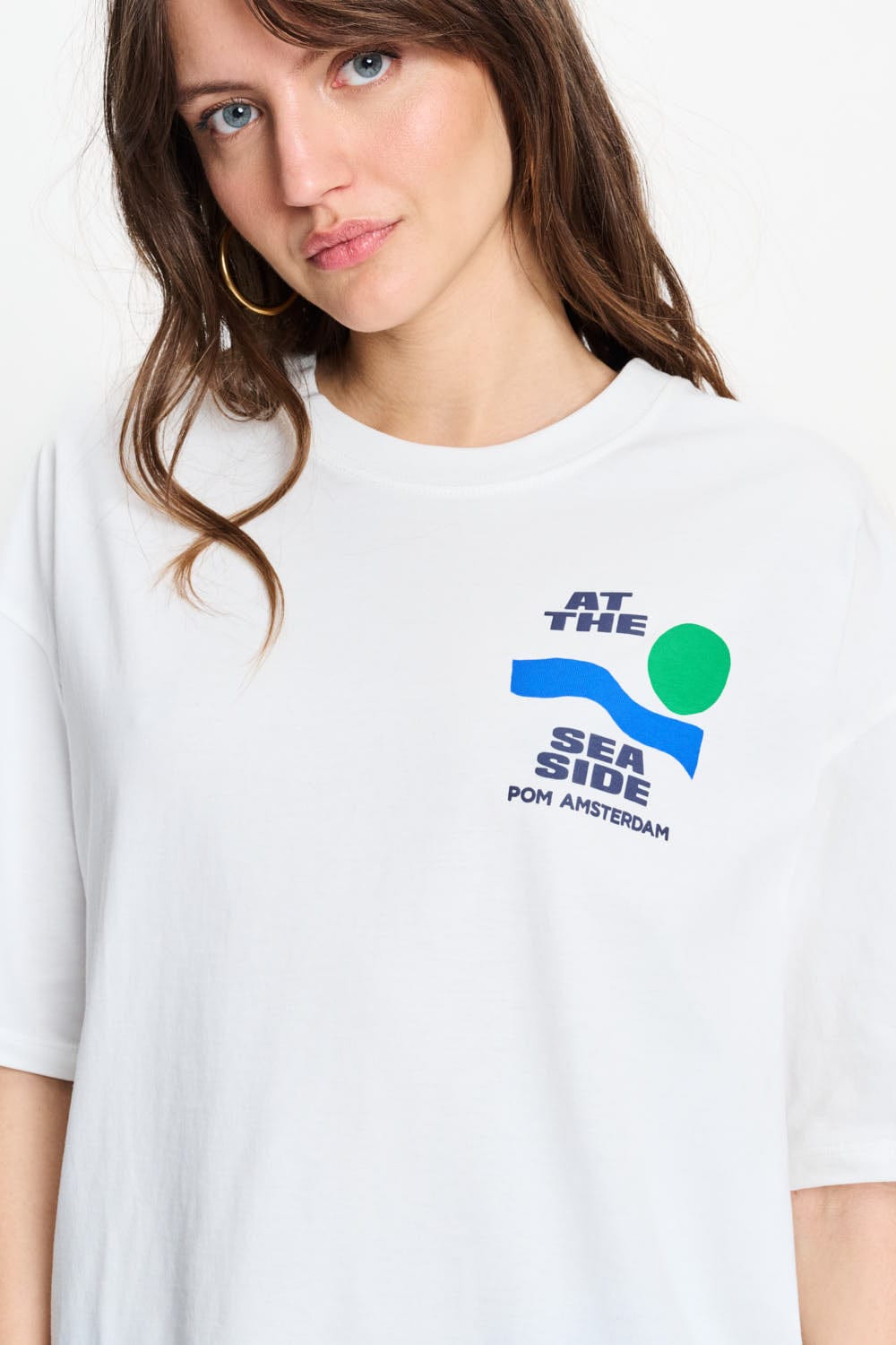 Seala - T-shirt oversize seaside